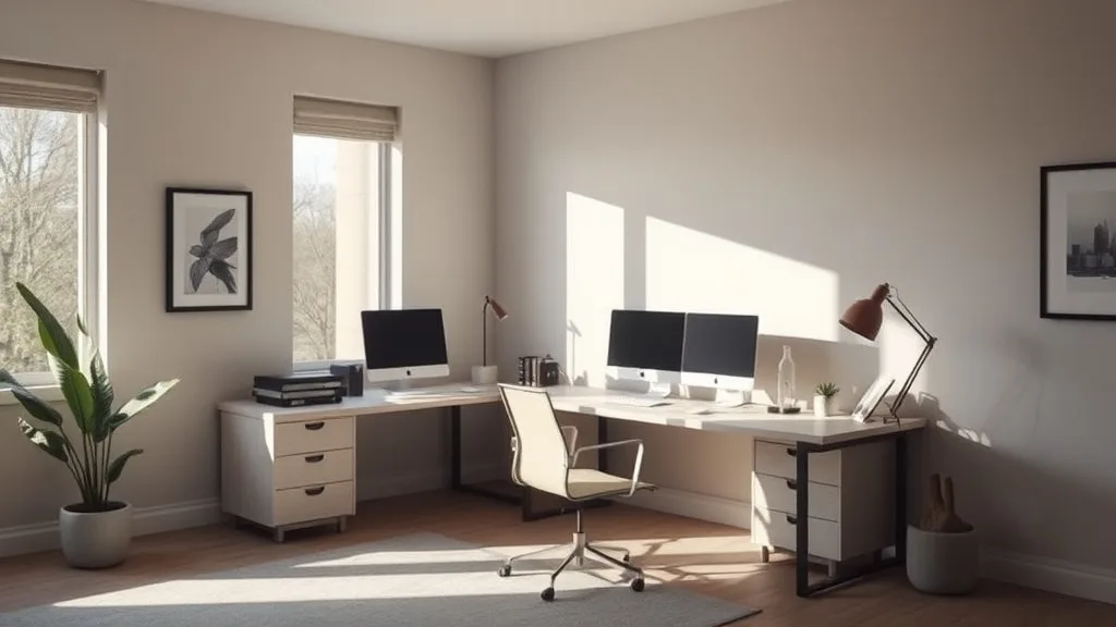 17. L-shaped corner desks: the hidden ergonomic trap
