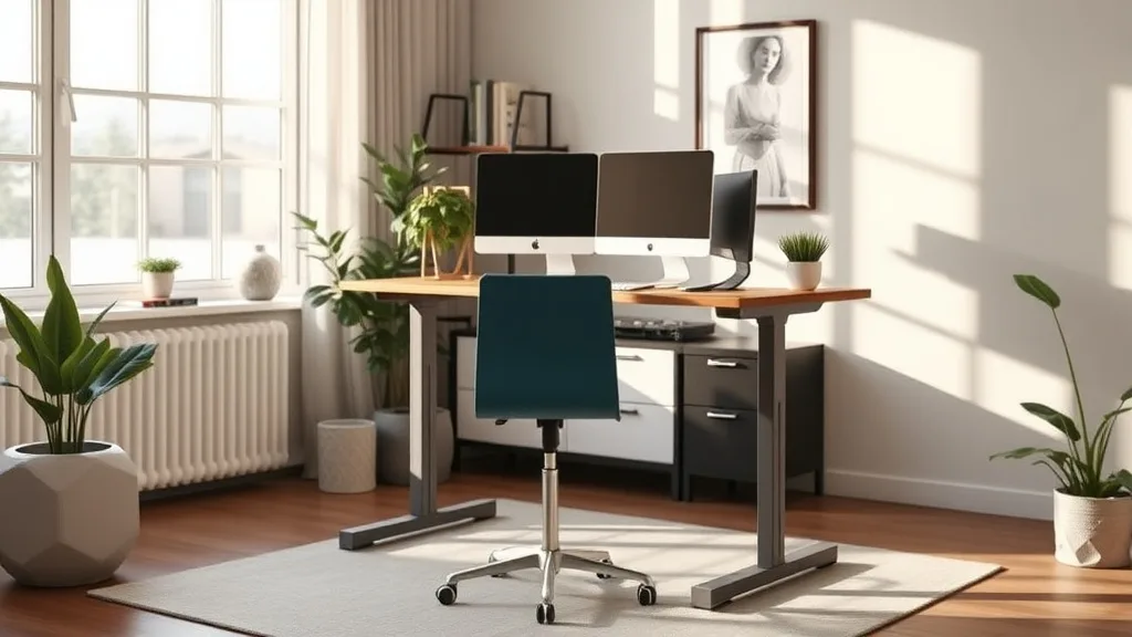 Benefits of Sit-Stand Desks for Home Office Health