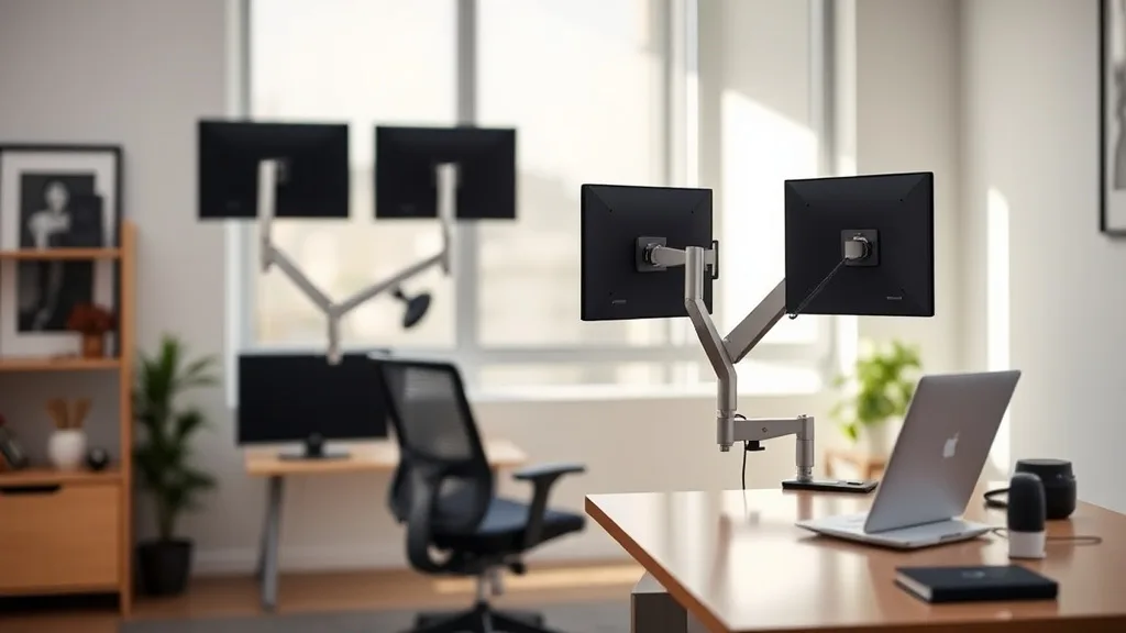 Best Chairwise Monitor Arms for Multi-Monitor Workstations