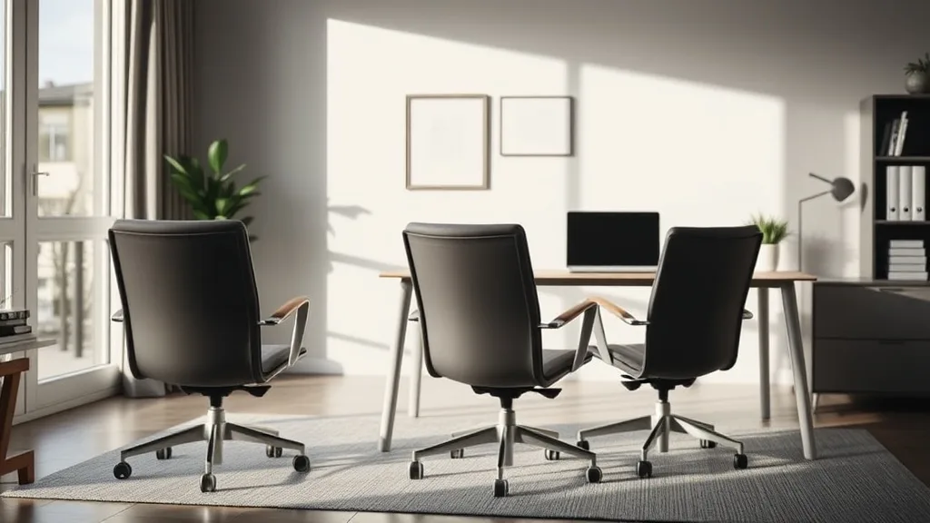 Chairwise Chairs with Lumbar Support for Improved Posture