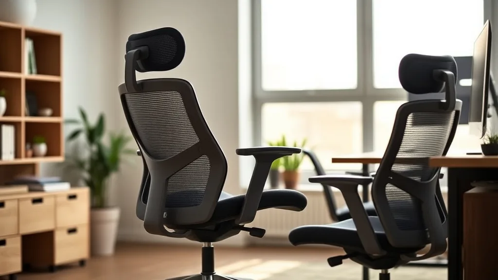 Ergonomic Office Chairs with Breathable Mesh for Comfort