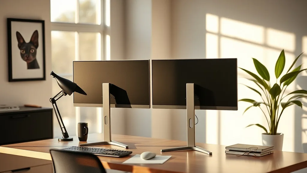 How to Position Dual Monitors Ergonomically in Your Home Office