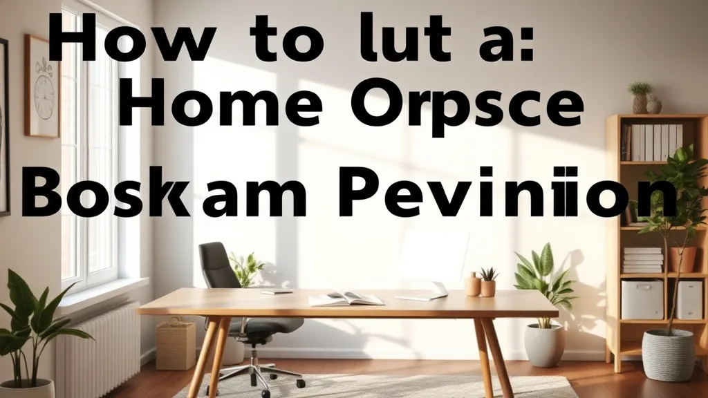 How to Set Up a Home Office for Back Pain Prevention