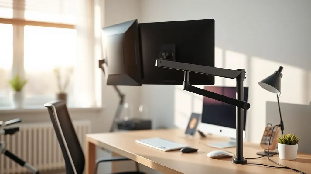 Monitor Arm Cable Management Solutions for a Tidy Workspace