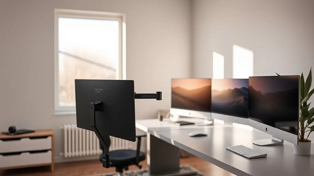 Monitor Arm Compatibility with Ultra-Wide and Curved Displays