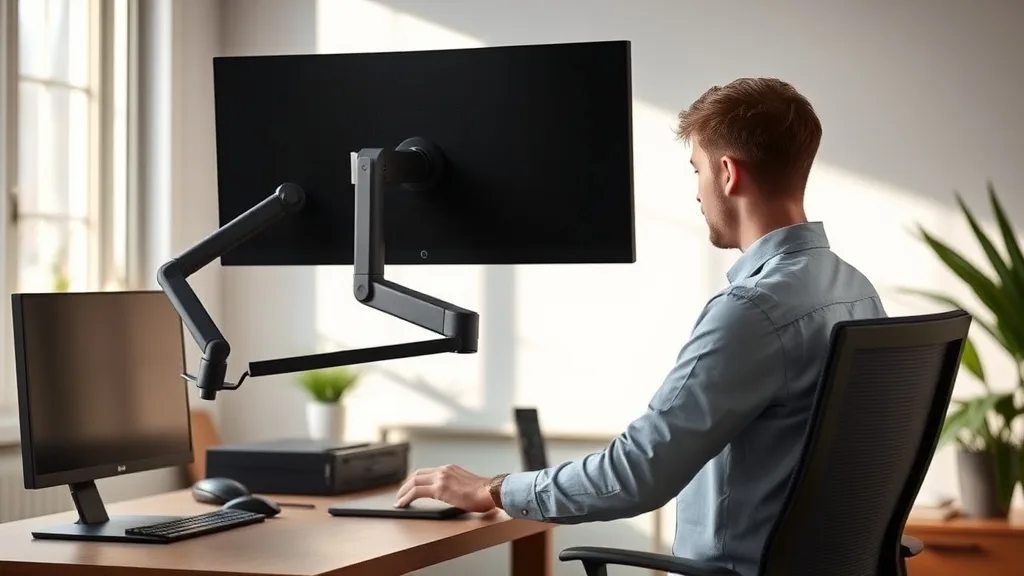Monitor Arm Positioning Tips to Avoid Neck and Eye Strain