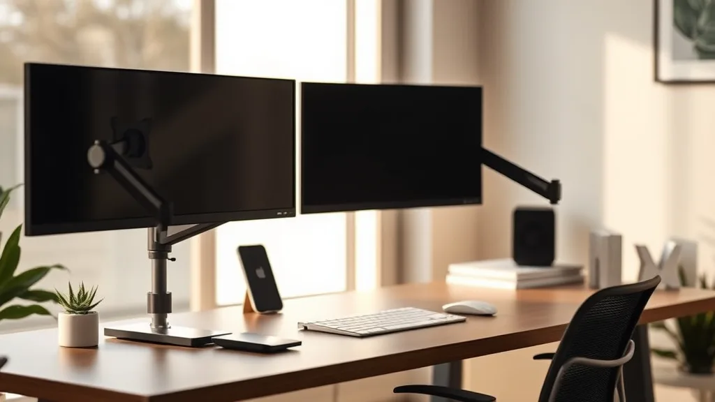 Monitor Arms That Boost Desk Space and Posture Alignment