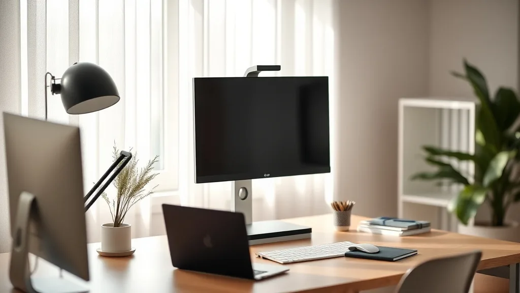 Setting Up a Monitor at Eye Level for Neck Health