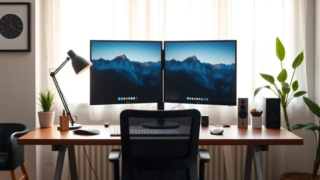 Top Monitor Setup Tips for an Ergonomic Home Workspace