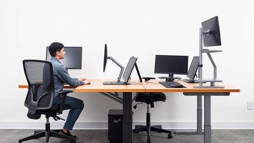 23. Desk height vs keyboard tray height: measure this, not that